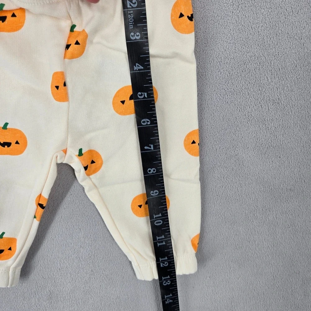 Old Navy Baby Unisex NWT 3-6M 2 pc Pumpkin Jogger & Booties Halloween Set